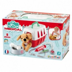 Ecoiffier Veterinary Kit with a Dog