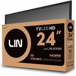 LIN 24LHDD06 HD Ready DVB-T2 Black