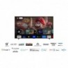 TCL C65 Serie C6 Smart TV QLED 4K 98" 98C655, 144Hz, audio Onkyo con subwoofer, Google TV