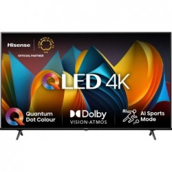 Hisense 75E7NQ TV 190.5 cm (75") 4K Ultra HD Smart TV Wi-Fi Black 350 cd/m²