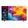 TCL 75V6B TV 190.5 cm (75") 4K Ultra HD Smart TV Wi-Fi Black