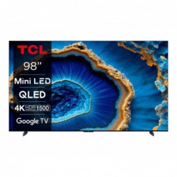 TCL C80 98C805 TV 2.49 m (98") 4K Ultra HD Smart TV Wi-Fi Black 1500 cd/m²