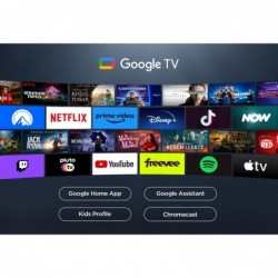 TCL C65 Serie C6 Smart TV QLED 4K 75" 75C655, audio Onkyo con subwoofer, Dolby Vision - Atmos, Google TV
