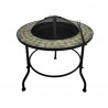Fire pit MOSAIC D90xH50cm