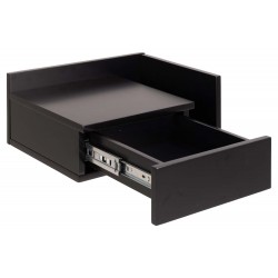 Öökapp ASHLAN 40x32xH16,5cm, must