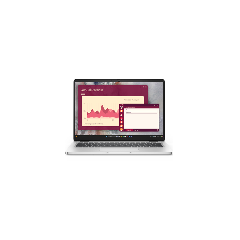 Dell Pro 14 AG FHD+ Ultra 7 255U/16GB/512GB/Intel Integrated/Win11 Pro/ENG Backlit kbd/FP/3Y ProSupport NBD Onsite