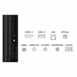 TCL P655 75P655 4K LED Google TV