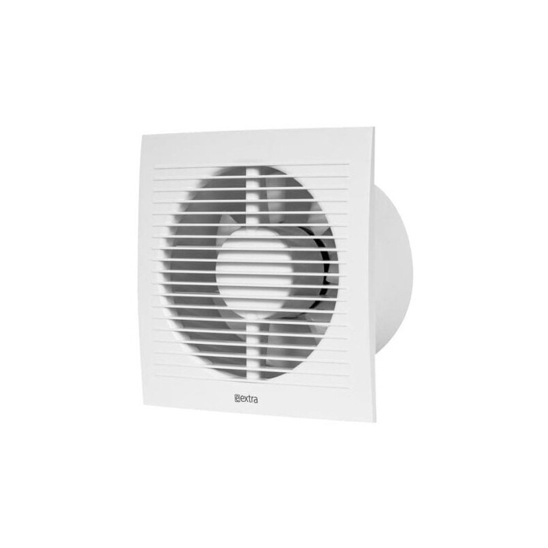 Household fan EUROPLAST E-Extra EE100WP, 100mm, with cable and switch Europlast