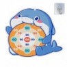 Velcro Ball Gun with Fabric Target Whale Blue