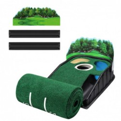 Felt Golf Training Mat, 3 Holes, 175cm