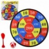 Dartboard with Scoring Learning Darts Arrow Ball Skill Game