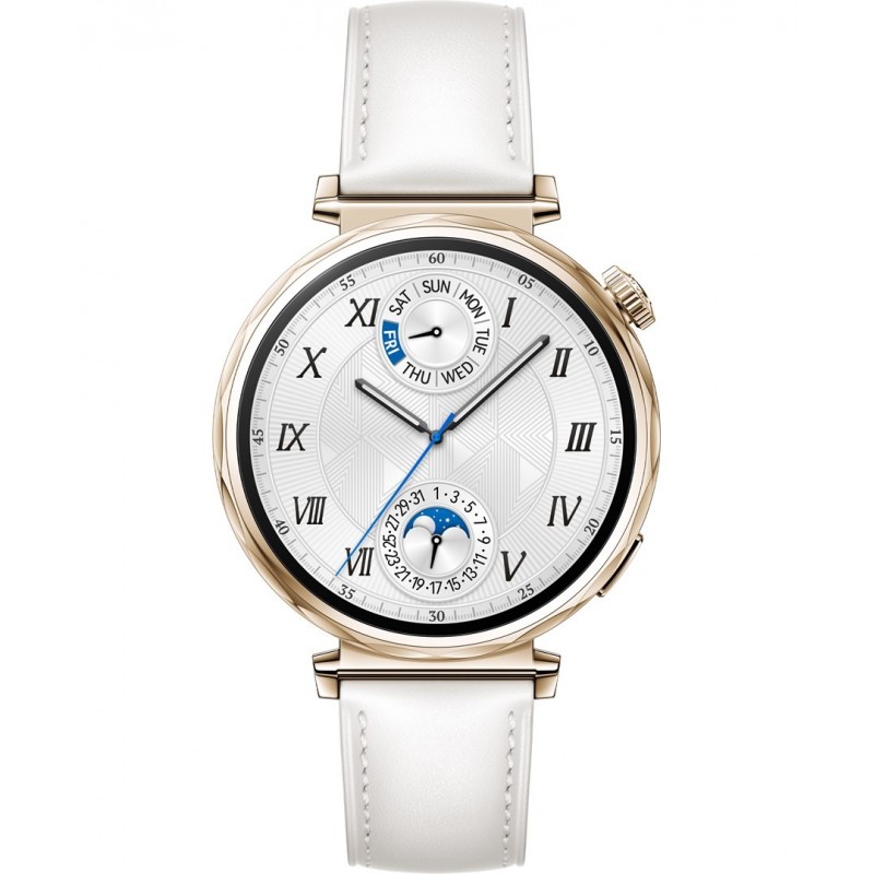 Smartwatch Huawei Watch GT5 41mm Leather Strap White