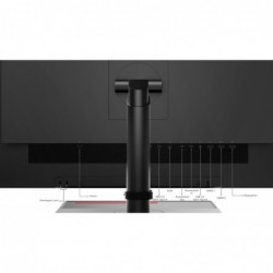 Lenovo ThinkVision P27u-20 computer monitor 68.6 cm (27") 3840 x 2160 pixels 4K Ultra HD LED Black