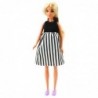 Anlily Pregnant Doll in Black and White Striped Dress Baby