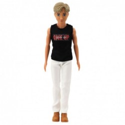 Anlily Doll Set: Girl with Boy, Hat, and Dog Accessories