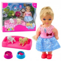 Mini Doll Set with Two...