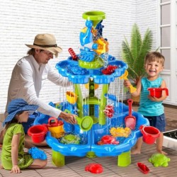 WOOPIE Stolik Wodny i Piaskowy Piaskownica z Ośmiornicą Akcesoria