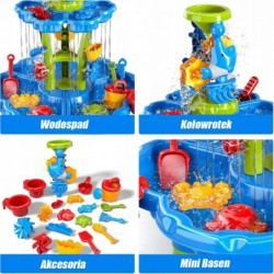 WOOPIE Stolik Wodny i Piaskowy Piaskownica z Ośmiornicą Akcesoria