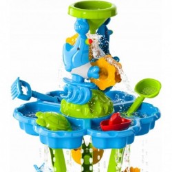 WOOPIE Stolik Wodny i Piaskowy Piaskownica z Ośmiornicą Akcesoria