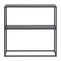 Console table NEWTON 79,5x26xH80,5cm, black