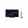 LG OLED evo AI OLED55C51LA TV 139,7 cm (55") 4K Ultra HD Smart TV Wi-Fi Black