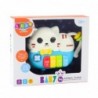 Mini Piano for Toddlers Kitten Blue Lights Sounds