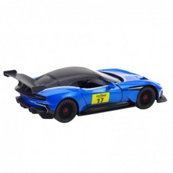 Metal Sports Car Lights Sounds Drive Blue 1:22