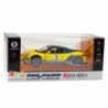 Metal Sports Car Lights Sounds Drive Yellow 1:22