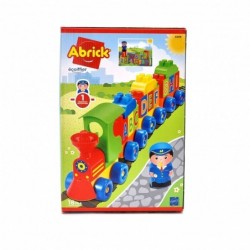 ECOIFFIER Abrick Colorful Train of Brick Letters and Numbers