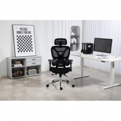 Activejet ergonomic office chair YK848 black