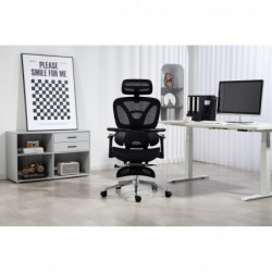 Activejet ergonomic office chair YK848 black