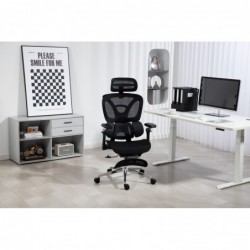 Activejet ergonomic office chair YK848 black