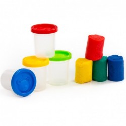 Cake-Plasticine Children's Set Plastic Mass with Stamps 4 pcs.