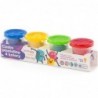 Cake-Plasticine Children's Set Plastic Mass with Stamps 4 pcs.