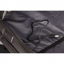 Addison 316015 laptop case 39.6 cm (15.6") Backpack Black