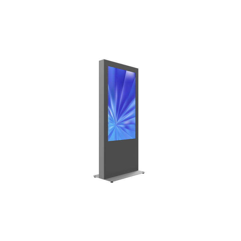 EDBAK IDS09.55 UNIVERSAL INDOOR FLOORSTANDING KIOSK 55", BLACK EDBAK