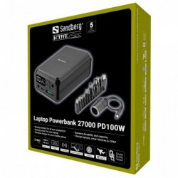 Sandberg 421-13 Laptop Powerbank 27000 PD100W