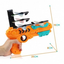 WOOPIE Pistol Airplane Launcher Automtyczna + 4 Planes