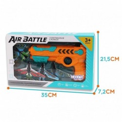 WOOPIE Pistol Airplane Launcher Automtyczna + 4 Planes