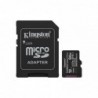 Kingston Technology 64GB microSDXC Canvas Select Plus Gen3 100MB/s A1 Card + Adapter