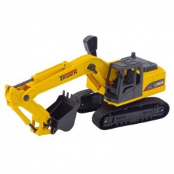 Truck Tow Truck Crawler Excavator Lights and Sounds Yellow Set
