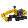 Truck Tow Truck Crawler Excavator Lights and Sounds Yellow Set