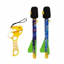 Slingshot Set with Rockets EVA Foam Sports Game Arcade Space