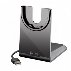 Poly Voyager Focus 2 UC Headset +USB-A to USB-C Cable +Charging Stand