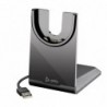 Poly Voyager Focus 2 UC Headset +USB-A to USB-C Cable +Charging Stand