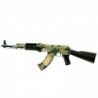 Military Camo Rifle Vibrations Lights Sounds 70cm