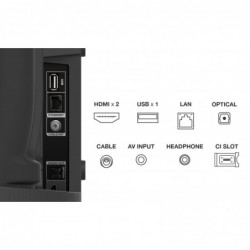 TCL S54 40S5400A TV 101.6 cm (40") Full HD Smart TV Wi-Fi Silver