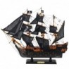Collectible Model Decorative Sailing Ship Black Pearl 49x43cm