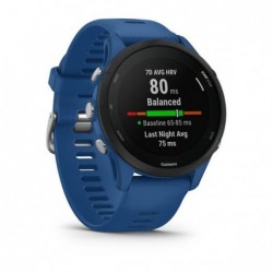 Garmin Forerunner 255 3.3 cm (1.3") MIP 46 mm Digital 260 x 260 pixels Blue Wi-Fi GPS (satellite)