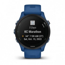 Garmin Forerunner 255 3.3 cm (1.3") MIP 46 mm Digital 260 x 260 pixels Blue Wi-Fi GPS (satellite)